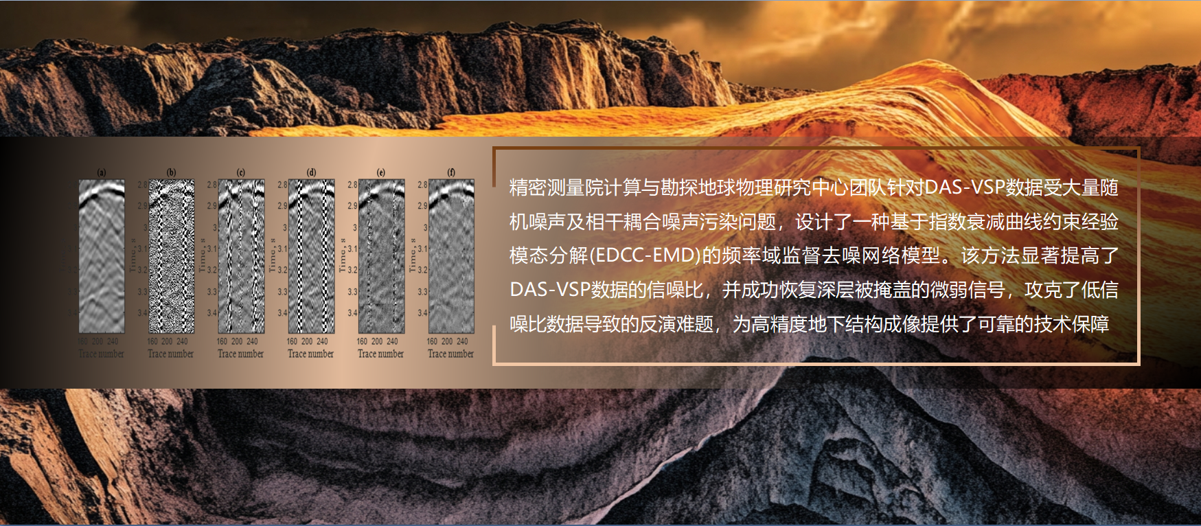 凯发K8在DAS-VSP地震数据多源噪声高精度压制方面取得新进展